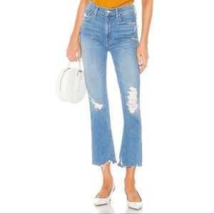 Mother Insider Ankle Chew Jeans